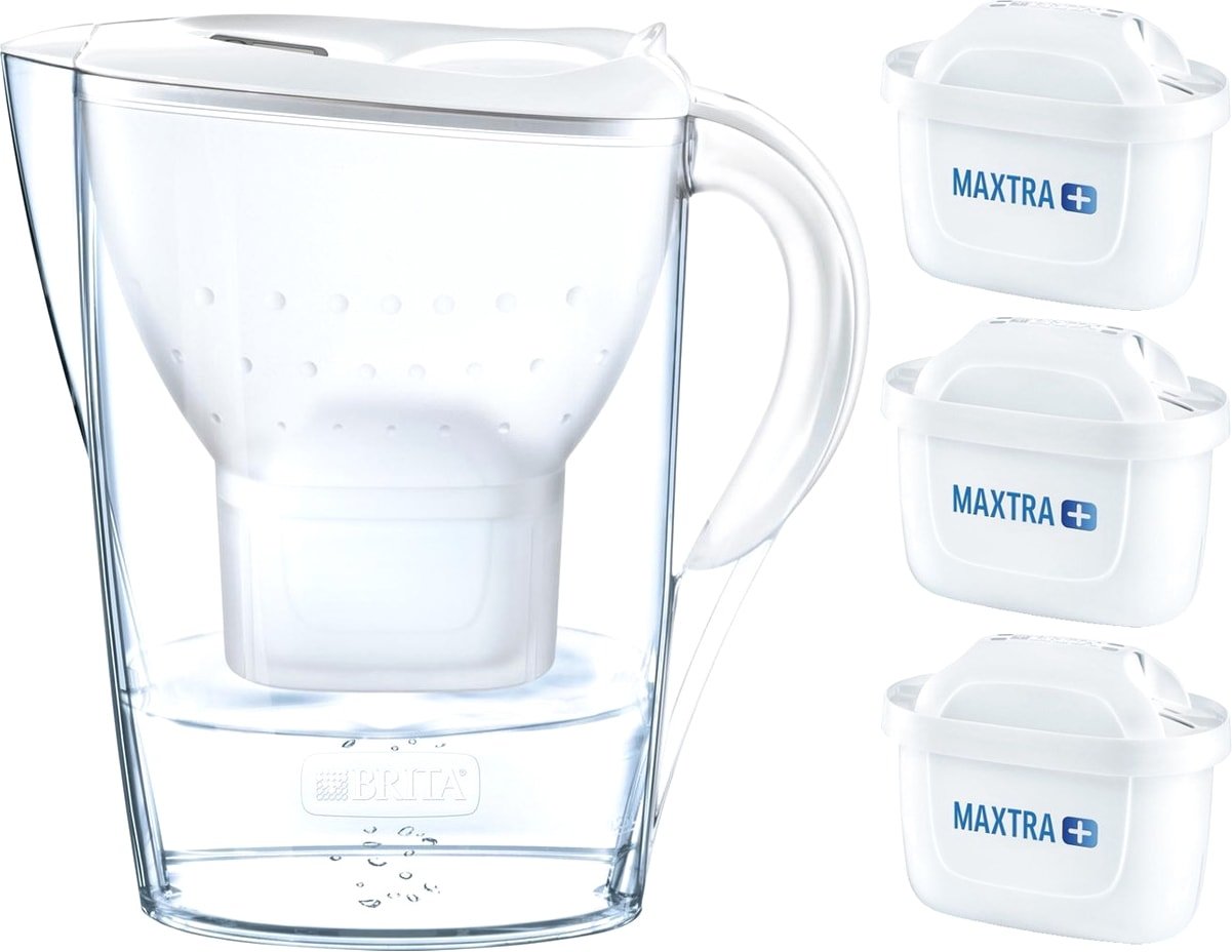 

Кувшин BRITA Marella XL Memo (3 фильтра Maxtra+, белый)