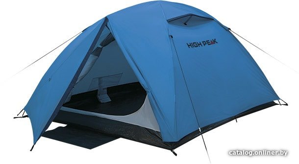 Треккинговая палатка High Peak Kingston 3 10300 (синий)