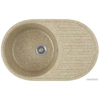 Кухонная мойка GreenStone GRS-18-302 (песочный)