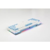 Клавиатура JEGG ZA63 Pro White Blue Orange (TNT Yellow)