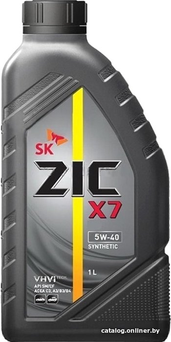 Моторное масло ZIC X7 5W-40 1л