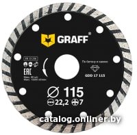 Отрезной диск алмазный  GRAFF 17115