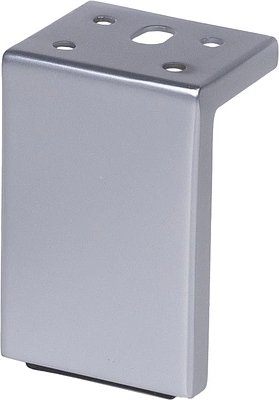 Опора мебельная AKS Wall Н-120 хром матовый