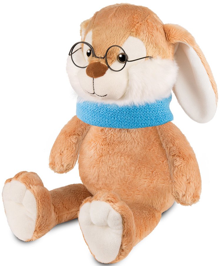 

Классическая игрушка Maxitoys Luxury Кролик Эдик в шарфе и в очках MT-MRT02226-5-25
