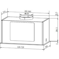 Кухонная вытяжка Faber Aria WH 72 305.0702.960
