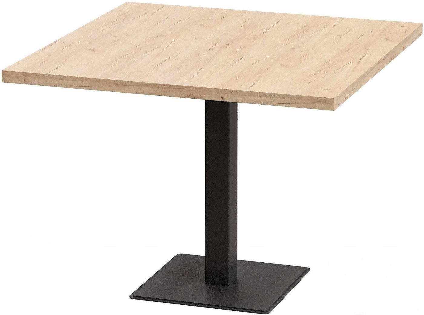 

Кухонный стол Millwood Лофт Хельсинки 3 Л 110x110x75 (дуб золотой Craft-металл черный)