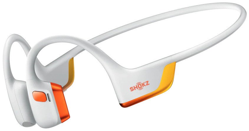 Наушники Shokz OpenRun Pro 2 Standard Kipchoge Edition (белый/оранжевый)