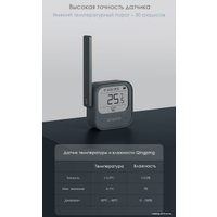 Термогигрометр Qingping Commercial Thermometer And Hygrometer (серый)