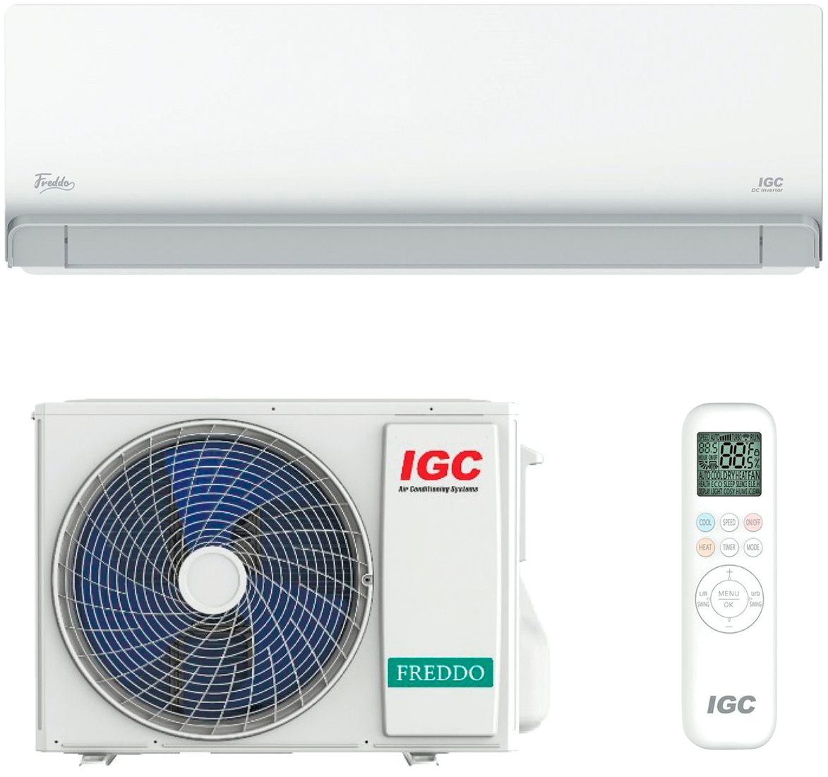 

Кондиционер IGC Freddo S DC Inverter RAS/RAC-V24NQR