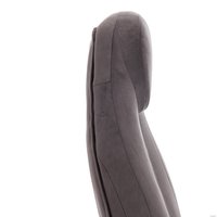 Офисное кресло TetChair Boss Lux (флок, серый/серый перфорированный)