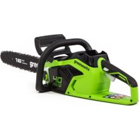 Аккумуляторная пила Greenworks GD40CS18 2005807UG (с 1-им АКБ)