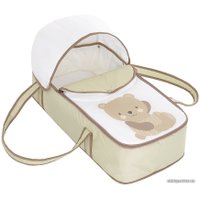 Люлька без шасси BamBola Мишка (бежевый/белый)