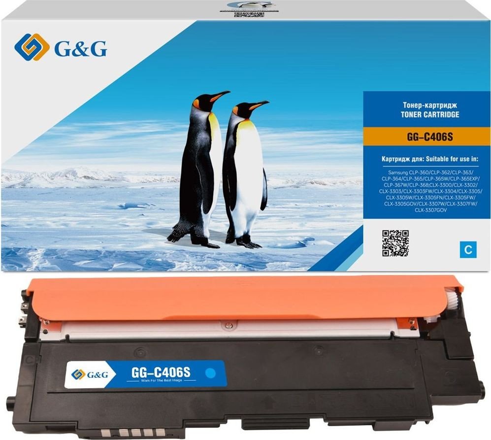 

Картридж G&G GG-C406S (аналог Samsung C406S)