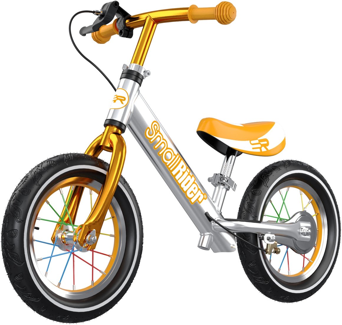 

Беговел Small Rider Foot Racer AIR 3 (серебристый/бронзовый)