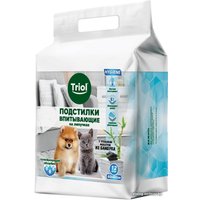 Одноразовая пеленка Triol с угольным фильтром на липучках 30551008 60x60 см (12 шт)