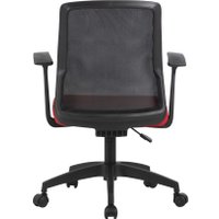 Офисное кресло CACTUS CS-MC222-BKRD (черный/темно-красный)