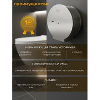 Диспенсер для туалетной бумаги Puff 5160