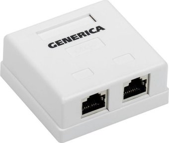Розетка компьютерная Generica CS2-1C5EF-22-G