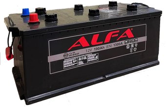 ALFA 190 (4) рус R+ (190 А·ч)