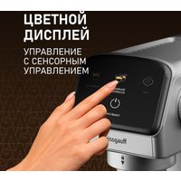 Рожковая кофеварка Weissgauff WCM-240 DBx Cappuccino ColorTouch