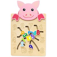 Бизиборд Alatoys Настенная бизидоска Свинка ББ604