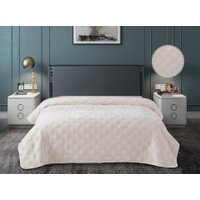 Покрывало Luxor RB 12-0304 велюр (220x240, ivary)