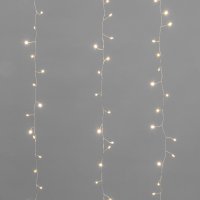 Световой дождь Neon-Night занавес из росы Фейерверк 3х2м 315-856 (теплый белый)