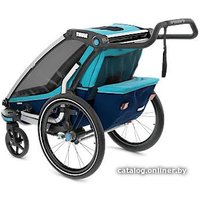Детский велоприцеп Thule Chariot Cross (Thule Blue/Poseidon)
