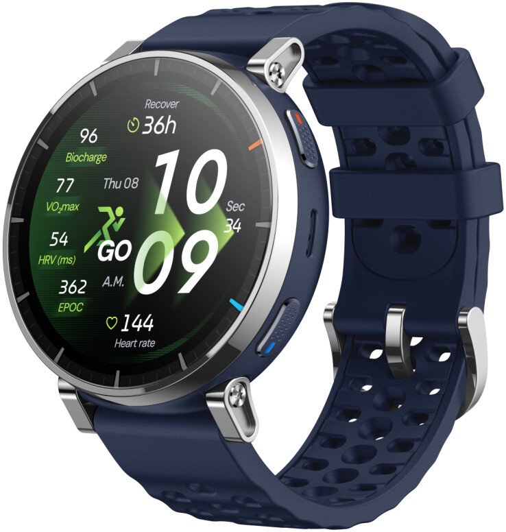 Умные часы Amazfit Active 3 Premium (синий)