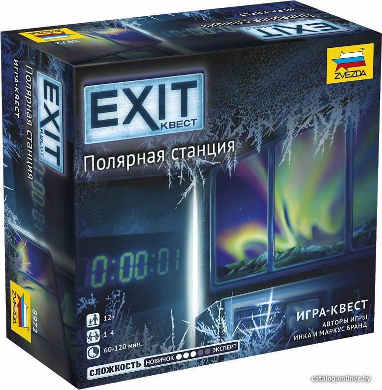 Настольная игра Звезда Exit-Квест. Полярная станция