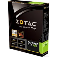Видеокарта ZOTAC GeForce GTX 760 OC 2GB GDDR5 (ZT-70405-10P)