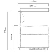 Софа Kulik System Lounge 5007 (ткань антара)