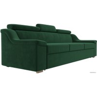 Диван Лига диванов Линдос (велюр, зеленый)