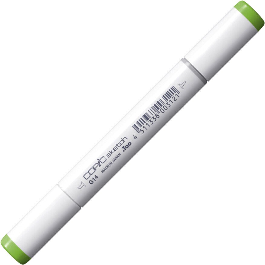 

Маркер художественный Copic Sketch G-14 21075210 (яблочный зеленый)