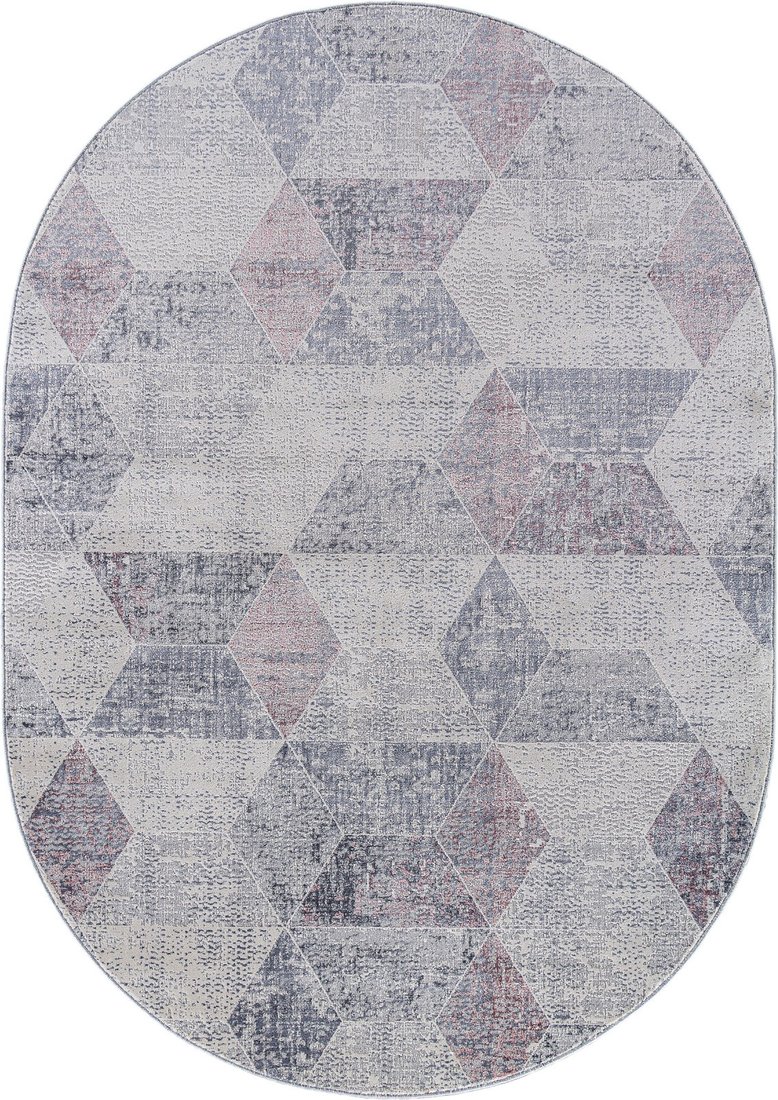 

Ковер для жилой комнаты Merinos Zumma F257-OVAL-PINK (2.8x3.8)