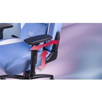 Игровое (геймерское) кресло Thermaltake V Comfort (синий/белый)