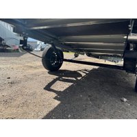 Одноосный прицеп AvtoS A30М1B (3000x1300x300, R16, ресс. AL-KO, тент 800мм)