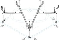 

Каркас Cezares Cetina-140-MF