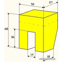 Велосумка Турлан Мустанг-70 (черный/красный) в Гомеле