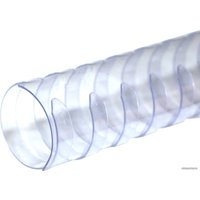 Пластиковая пружина для переплета РеалИСТ Пластик 22 мм (прозрачный)