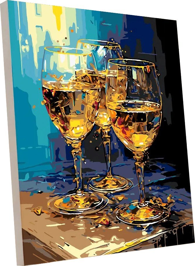 

Картина по номерам PaintLine Брызги шампанского PL-00393