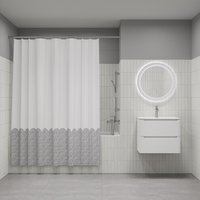 Шторка-занавеска для ванны IDDIS BW01P18i11