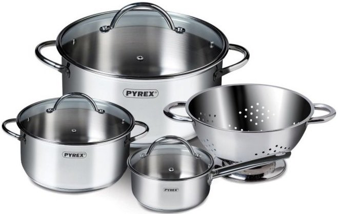 

Набор кастрюль Pyrex Master MAS04M4/E002