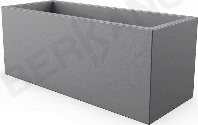 

Кашпо Berkano Cubric 150*60 DB (графит)