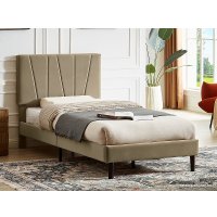 Кровать Signal Savana Velvet Bluvel 28 90x200 (бежевый)