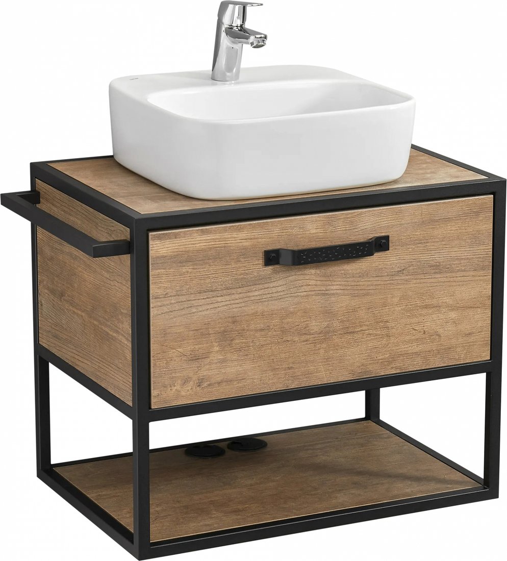 

Акватон Тумба с умывальником Лофт Фабрик 65 1A2423K2LTDY0