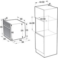 Электрический духовой шкаф Gorenje BFS6148B
