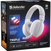 Наушники Defender Triple (белый)