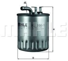 

Топливный фильтр Mahle Knecht KL1001