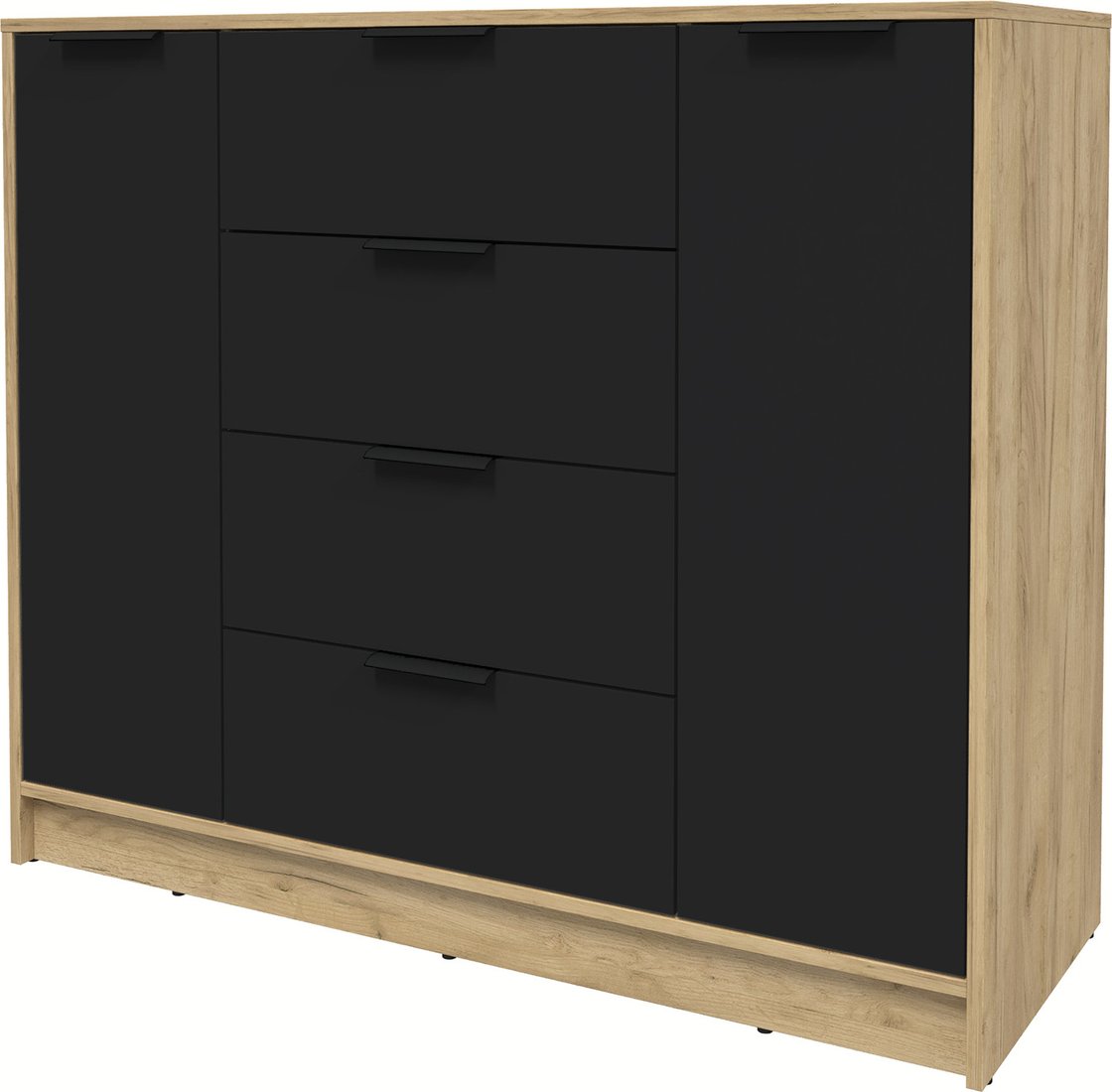 

Тумба Интерлиния Концепт КТ-Т120 Глосс (дуб золотой/черный)